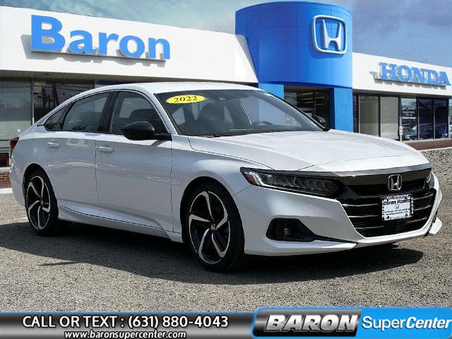 2022 Honda Accord Sedan Sport, available for sale in Patchogue, New York | Baron Supercenter. Patchogue, New York