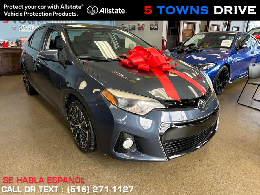 2016 Toyota Corolla 4dr Sdn CVT S Plus (Natl), available for sale in Inwood, New York | 5 Towns Drive. Inwood, New York