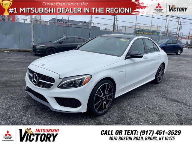 Used 2018 Mercedes-benz C-class in Bronx, New York | Victory Mitsubishi and Pre-Owned Super Center. Bronx, New York