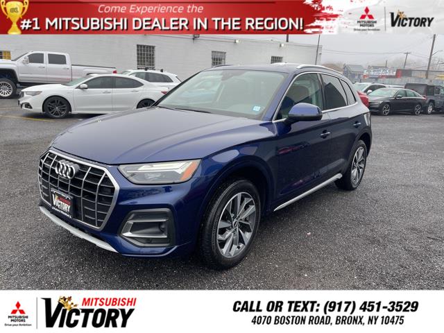 2021 Audi Q5 45 Premium Plus, available for sale in Bronx, New York | Victory Mitsubishi and Pre-Owned Super Center. Bronx, New York