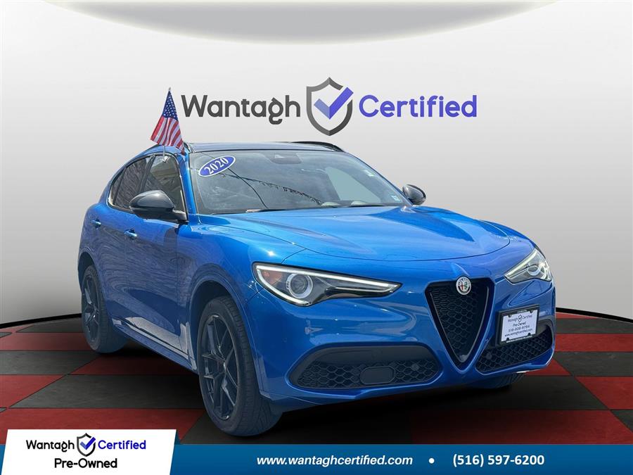 2020 Alfa Romeo Stelvio Ti AWD, available for sale in Wantagh, New York | Wantagh Certified. Wantagh, New York