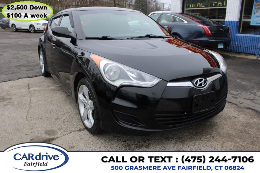 2013 Hyundai Veloster 3dr Cpe Man w/Black Int, available for sale in Fairfield, Connecticut | CARdrive™ Fairfield. Fairfield, Connecticut