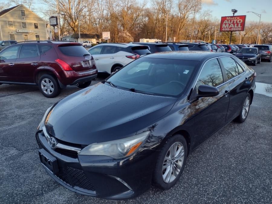 2015 Toyota Camry 4dr Sdn I4 Auto SE (Natl), available for sale in Chicopee, Massachusetts | Matts Auto Mall LLC. Chicopee, Massachusetts