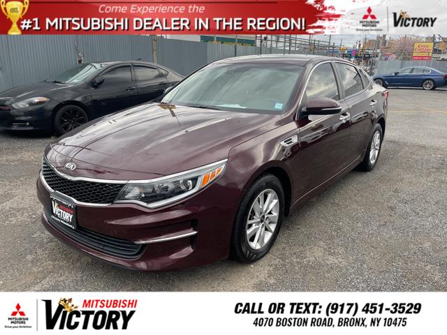 2016 Kia Optima LX, available for sale in Bronx, New York | Victory Mitsubishi and Pre-Owned Super Center. Bronx, New York