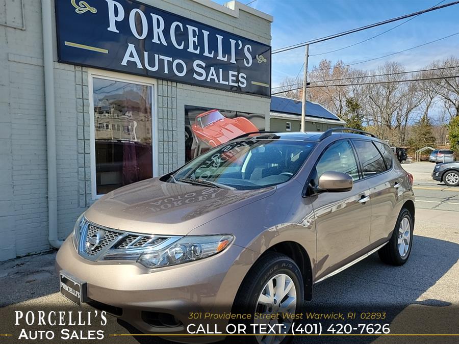 2012 Nissan Murano AWD 4dr SV, available for sale in West Warwick, Rhode Island | Porcelli's Auto Sales. West Warwick, Rhode Island