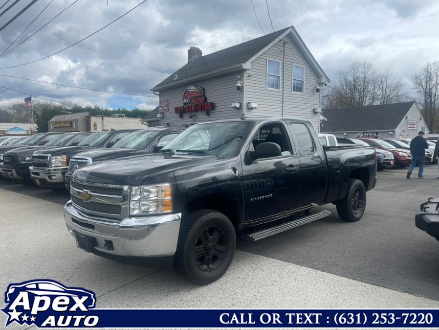2012 Chevrolet Silverado 1500 4WD Ext Cab 143.5" LT, available for sale in Selden, New York | Apex Auto. Selden, New York