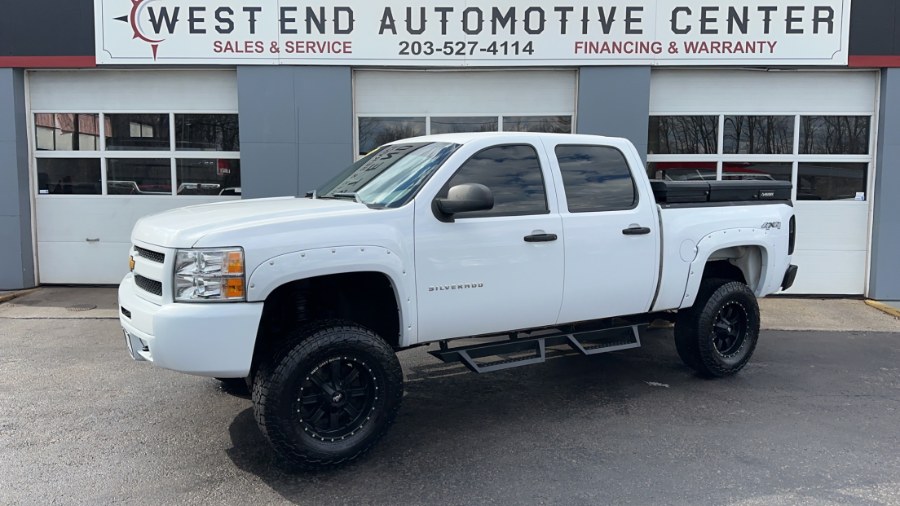 2012 Chevrolet Silverado 1500 4WD Crew Cab 143.5" Work Truck, available for sale in Waterbury, Connecticut | West End Automotive Center. Waterbury, Connecticut