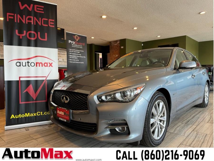 2014 Infiniti Q50 4dr Sdn Hybrid Sport AWD, available for sale in West Hartford, Connecticut | AutoMax. West Hartford, Connecticut
