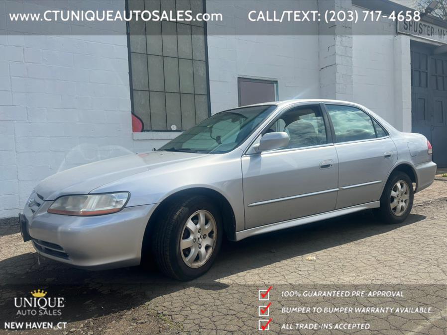 2001 Honda Accord Sdn EX Manual ULEV w/Leather, available for sale in New Haven, Connecticut | Unique Auto Sales LLC. New Haven, Connecticut