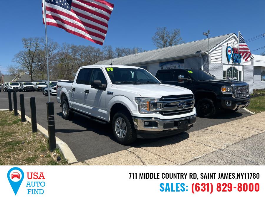 2019 Ford F-150 XLT 4WD SuperCrew 5.5'' Box, available for sale in Saint James, New York | USA Auto Find. Saint James, New York