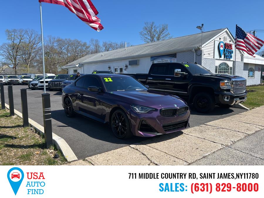 2022 BMW 2 Series M240i xDrive Coupe, available for sale in Saint James, New York | USA Auto Find. Saint James, New York