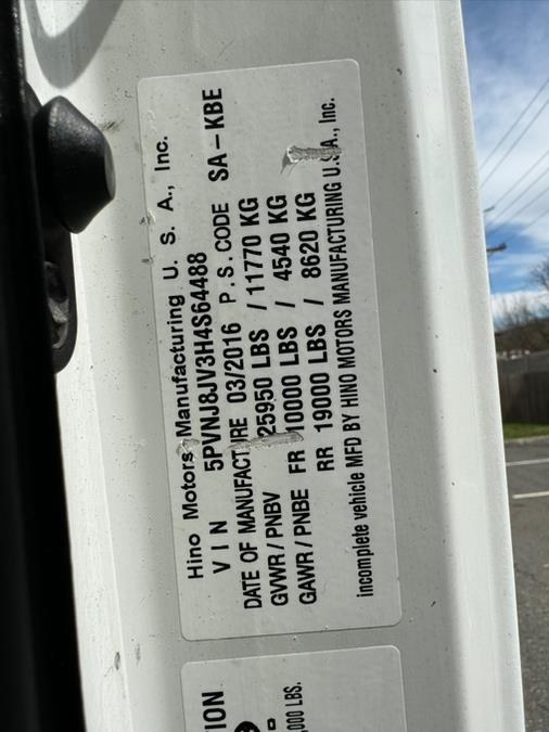2017 Hino 268A 26FT A.M.HARIE DRY MOVING BOX NON CDL, available for sale in Paterson, New Jersey | Speedway Commercial Motors LLC. Paterson, New Jersey 2017 Hino 268A 26FT A.M.HARIE DRY MOVING BOX NON CDL, available for sale in Paterson, New Jersey | Speedway Commercial Motors LLC. Paterson, New Jersey