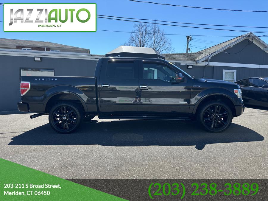 2013 Ford F-150 4WD SuperCrew 145" Limited, available for sale in Meriden, Connecticut | Jazzi Auto Sales LLC. Meriden, Connecticut