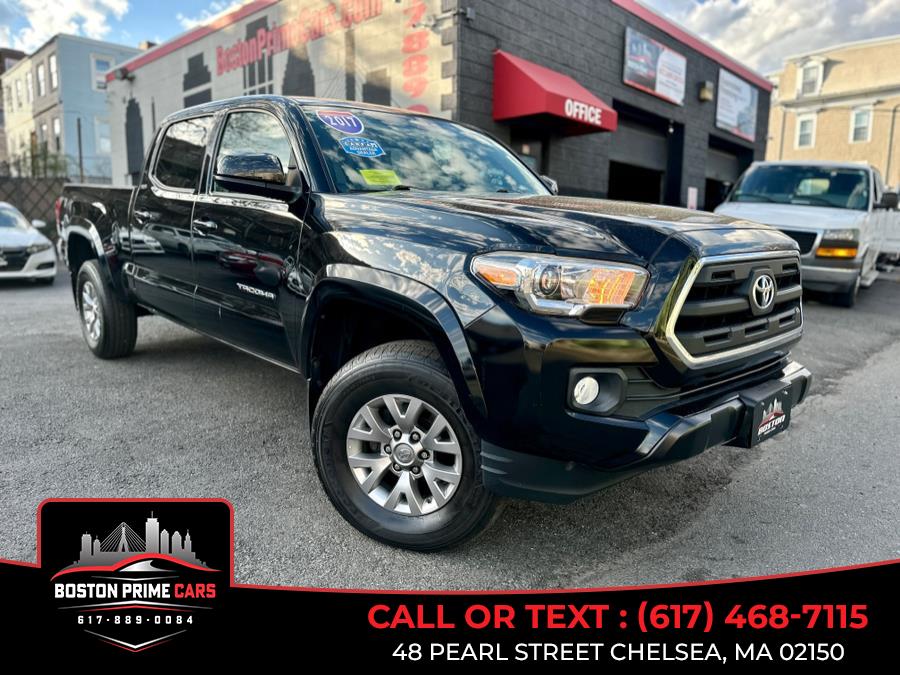 2017 Toyota Tacoma SR5 Double Cab 6'' Bed V6 4x4 AT (Natl), available for sale in Chelsea, Massachusetts | Boston Prime Cars Inc. Chelsea, Massachusetts