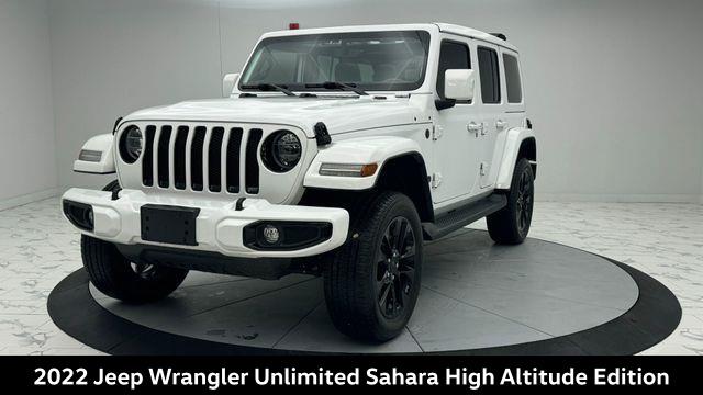 Used Jeep Wrangler Unlimited Sahara High Altitude 2022 | Eastchester Motor Cars. Bronx, New York