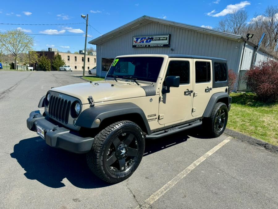 2017 Jeep Wrangler Unlimited Sport 4x4, available for sale in Berlin, Connecticut | Tru Auto Mall. Berlin, Connecticut