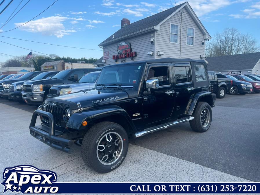 2013 Jeep Wrangler Unlimited 4WD 4dr Sahara, available for sale in Selden, New York | Apex Auto. Selden, New York