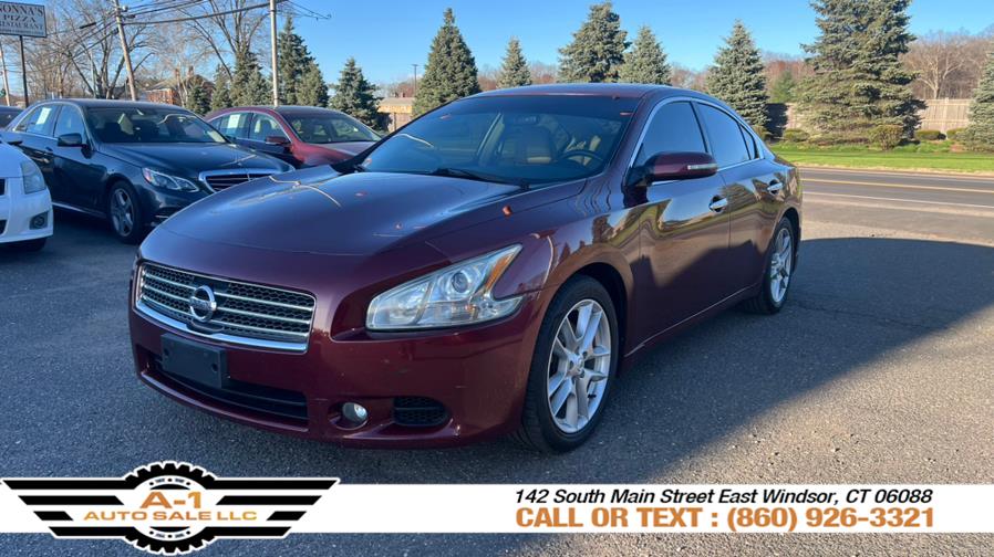 2010 Nissan Maxima 4dr Sdn V6 CVT 3.5 SV, available for sale in East Windsor, Connecticut | A1 Auto Sale LLC. East Windsor, Connecticut