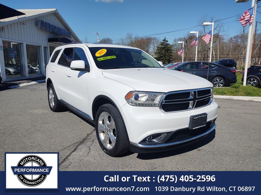 2015 Dodge Durango AWD 4dr Limited, available for sale in Wilton, Connecticut | Performance Motor Cars Of Connecticut LLC. Wilton, Connecticut