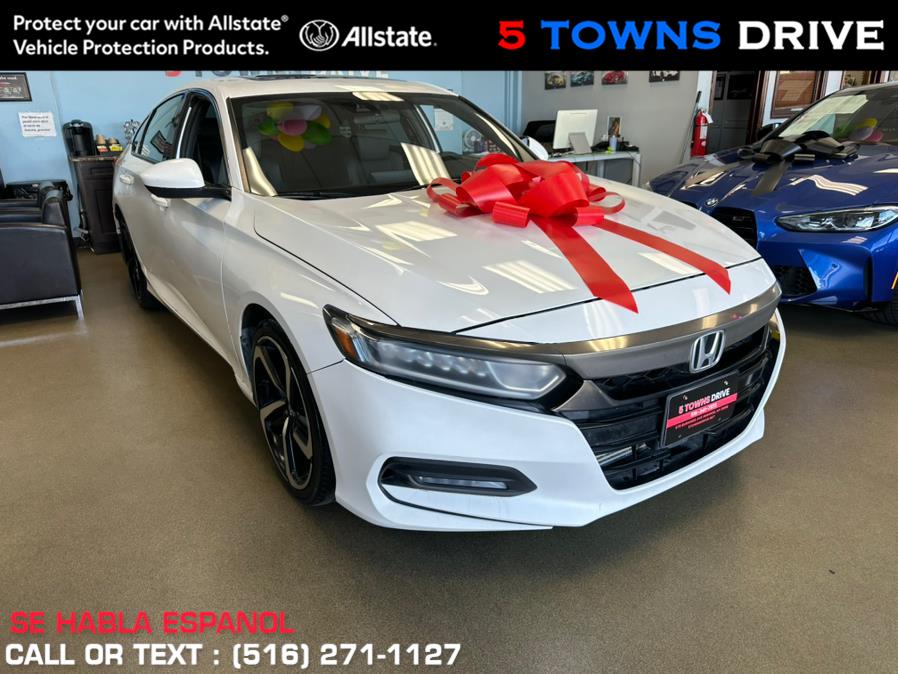 2018 Honda Accord Sedan Sport 2.0T Auto, available for sale in Inwood, New York | 5 Towns Drive. Inwood, New York