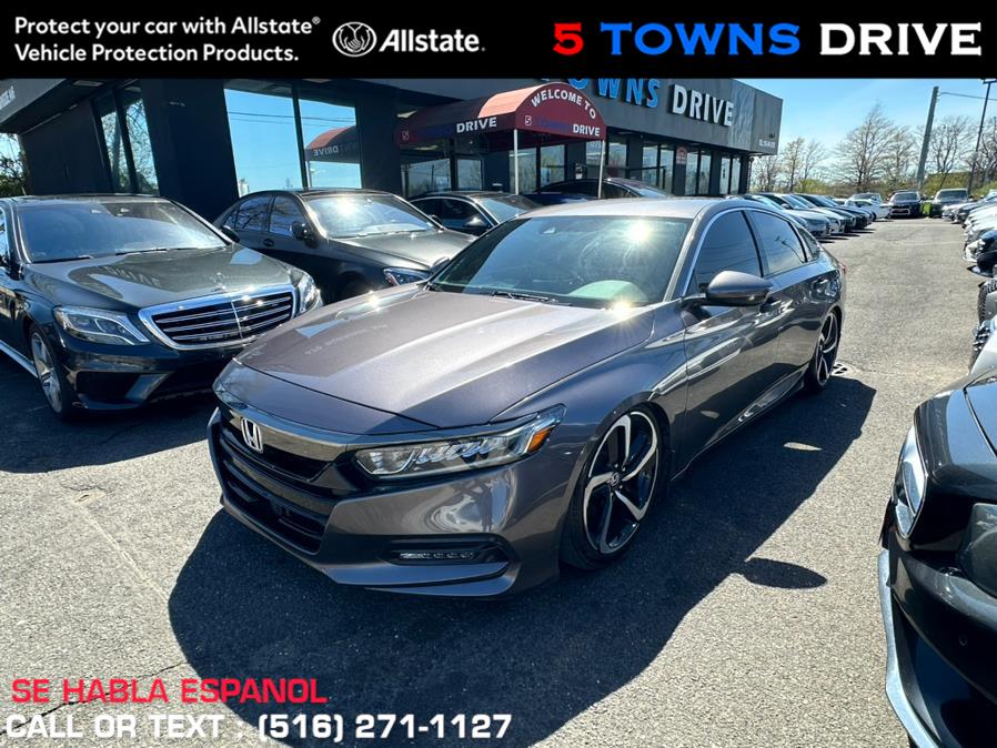 2018 Honda Accord Sedan Sport 1.5T CVT, available for sale in Inwood, New York | 5 Towns Drive. Inwood, New York