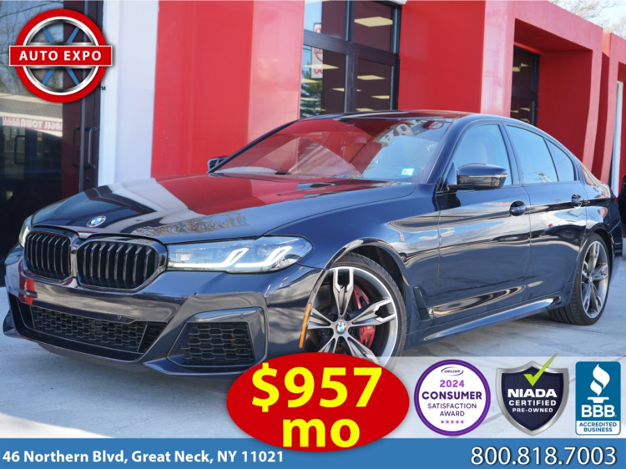2021 BMW 5 Series M550i xDrive, available for sale in Great Neck, New York | Auto Expo Ent Inc.. Great Neck, New York