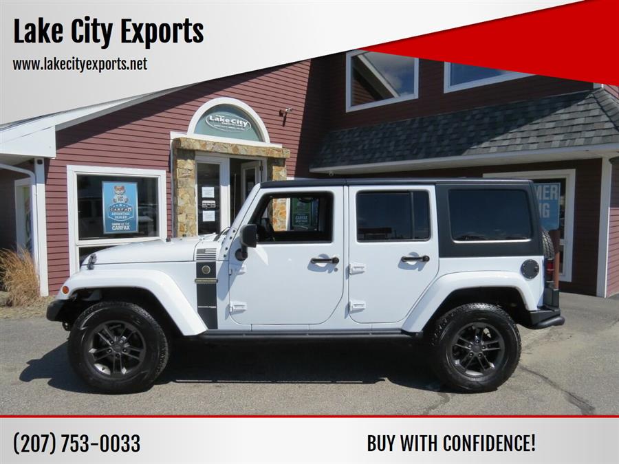 2018 Jeep Wrangler Jk Unlimited Freedom Edition 4x4 4dr SUV, available for sale in Auburn, Maine | Lake City Exports Inc. Auburn, Maine
