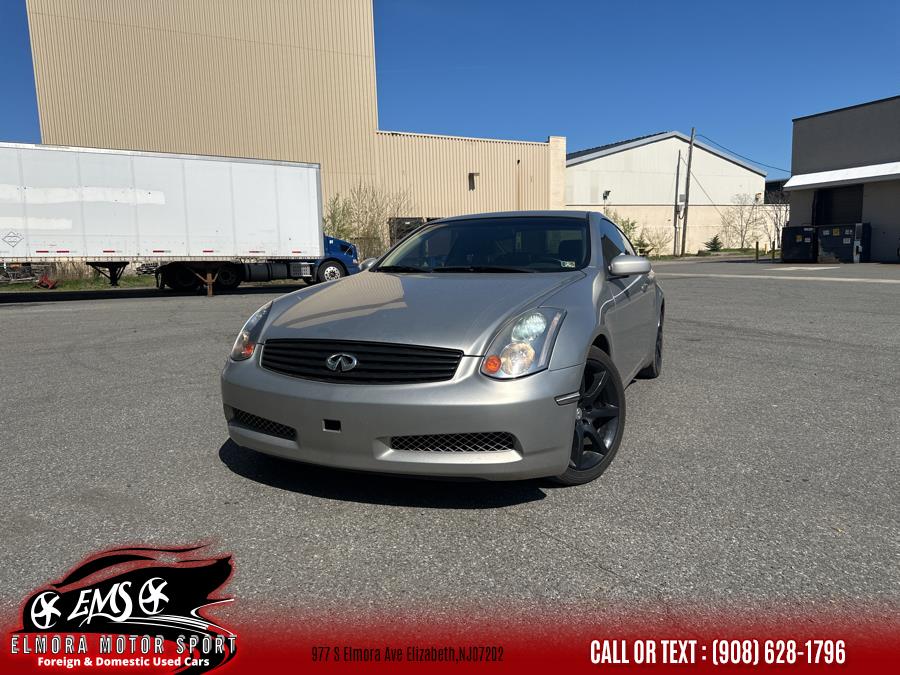 2003 Infiniti G35 Coupe 2dr Cpe Auto w/Leather, available for sale in Elizabeth, New Jersey | Elmora Motor Sports. Elizabeth, New Jersey