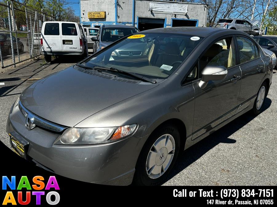 2008 Honda Civic Hybrid 4dr Sdn, available for sale in Passaic, New Jersey | Nasa Auto. Passaic, New Jersey