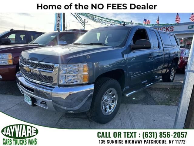 2013 Chevrolet Silverado 1500 4WD Ext Cab 143.5" LS, available for sale in Patchogue, New York | Jayware Cars Trucks Vans. Patchogue, New York