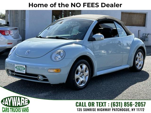 2003 Volkswagen New Beetle Convertible 2dr Convertible GLS Manual, available for sale in Patchogue, New York | Jayware Cars Trucks Vans. Patchogue, New York