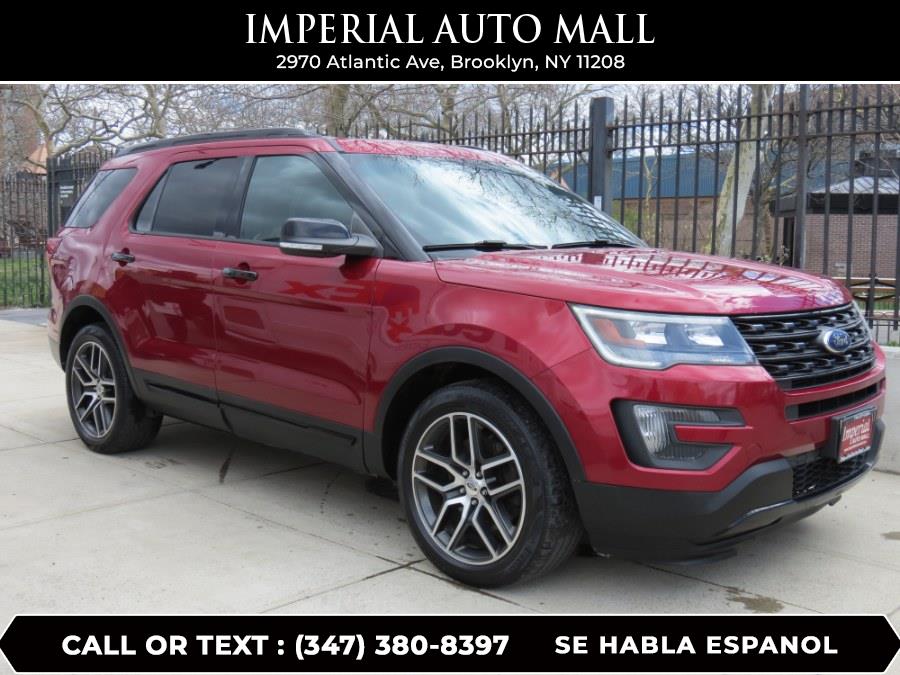 2016 Ford Explorer 4WD 4dr Sport, available for sale in Brooklyn, New York | Imperial Auto Mall. Brooklyn, New York