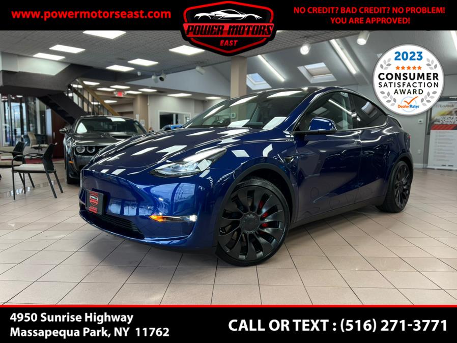 2023 Tesla Model Y Performance AWD, available for sale in Massapequa Park, New York | Power Motors East. Massapequa Park, New York