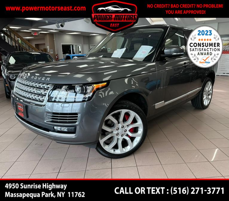 2016 Land Rover Range Rover 4WD 4dr HSE, available for sale in Massapequa Park, New York | Power Motors East. Massapequa Park, New York