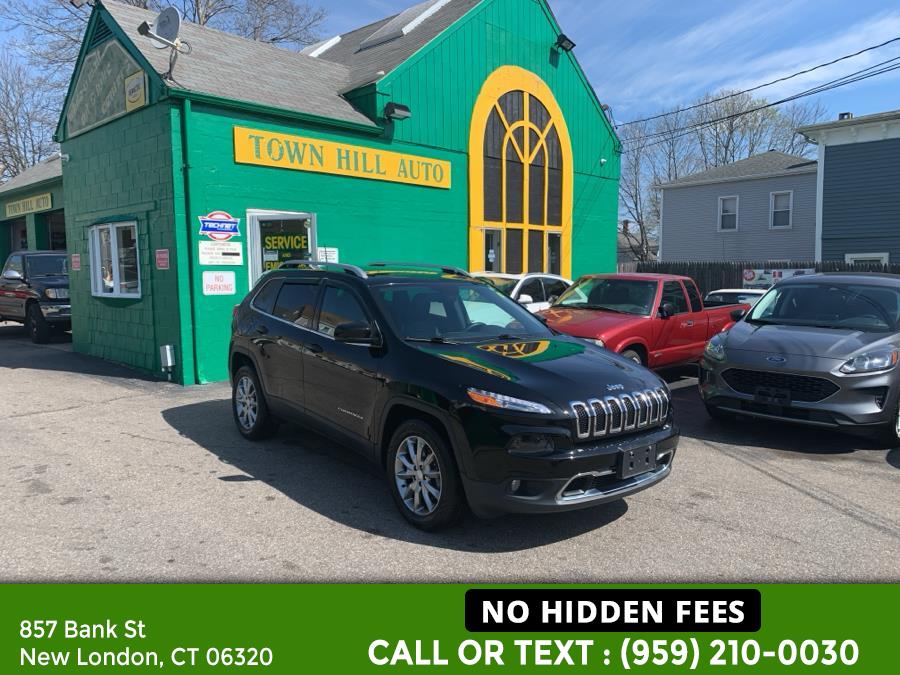 2018 Jeep Cherokee Limited 4x4, available for sale in New London, Connecticut | McAvoy Inc dba Town Hill Auto. New London, Connecticut