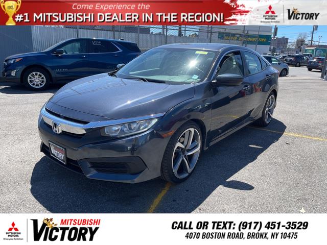 2018 Honda Civic LX, available for sale in Bronx, New York | Victory Mitsubishi and Pre-Owned Super Center. Bronx, New York