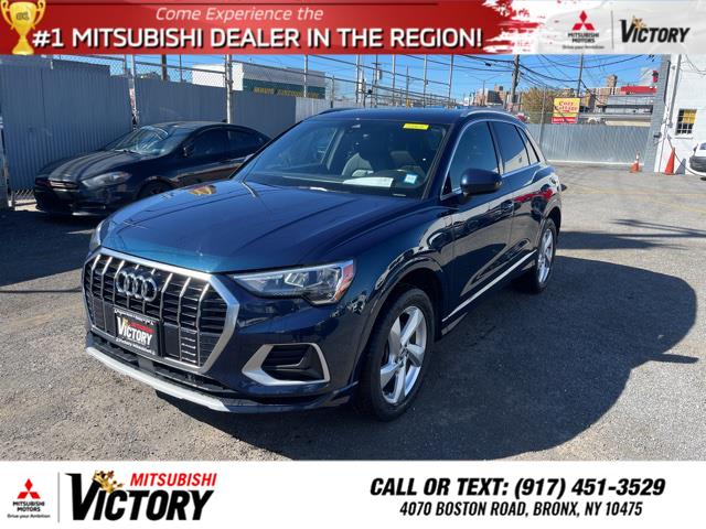 Used 2020 Audi Q3 in Bronx, New York | Victory Mitsubishi and Pre-Owned Super Center. Bronx, New York