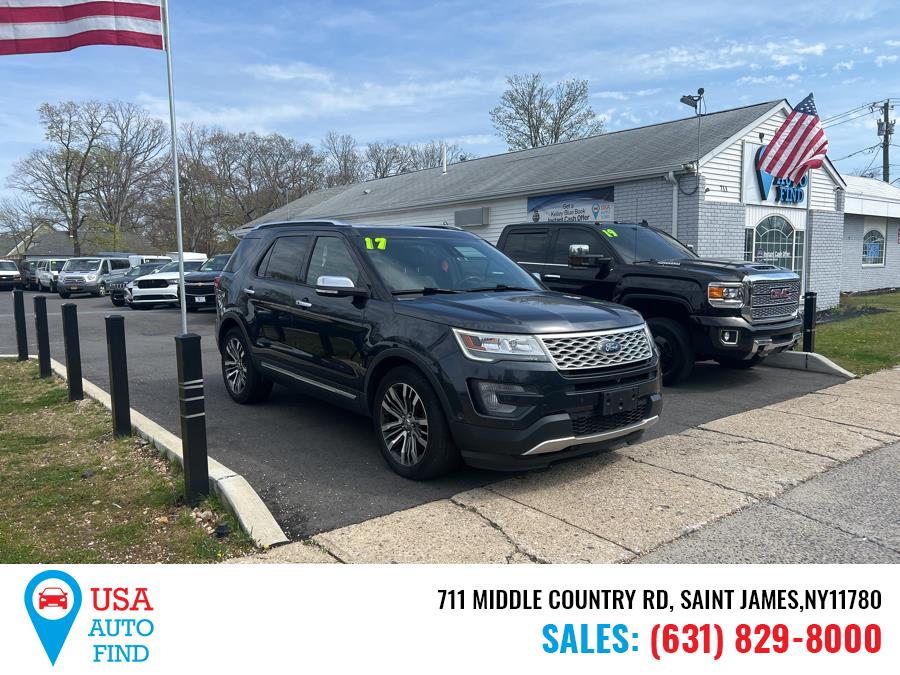 2017 Ford Explorer Platinum 4WD, available for sale in Saint James, New York | USA Auto Find. Saint James, New York