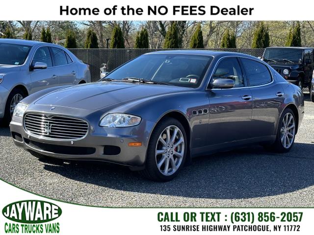 Used 2007 Maserati Quattroporte in Patchogue, New York | Jayware Cars Trucks Vans. Patchogue, New York