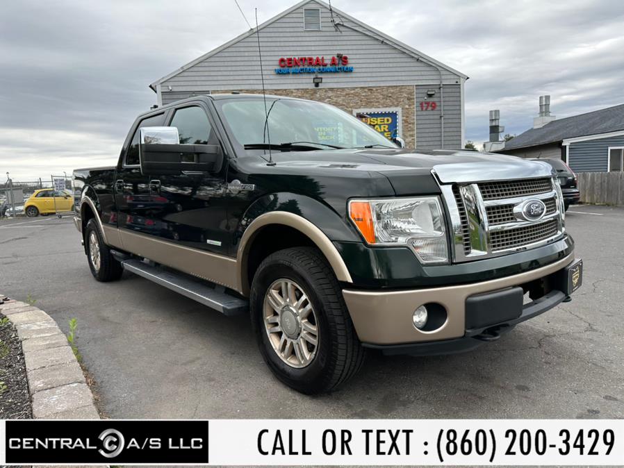 2012 Ford F-150 4WD SuperCrew 145" King Ranch, available for sale in East Windsor, Connecticut | Central A/S LLC. East Windsor, Connecticut