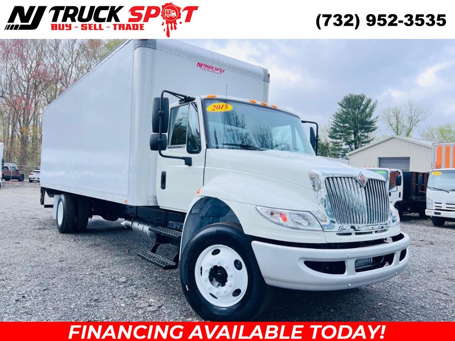 2015 INTERNATIONAL 4300 26 FEET DRY BOX + CUMMINS + LIFT GATE + NO CDL, available for sale in South Amboy, New Jersey | NJ Truck Spot. South Amboy, New Jersey