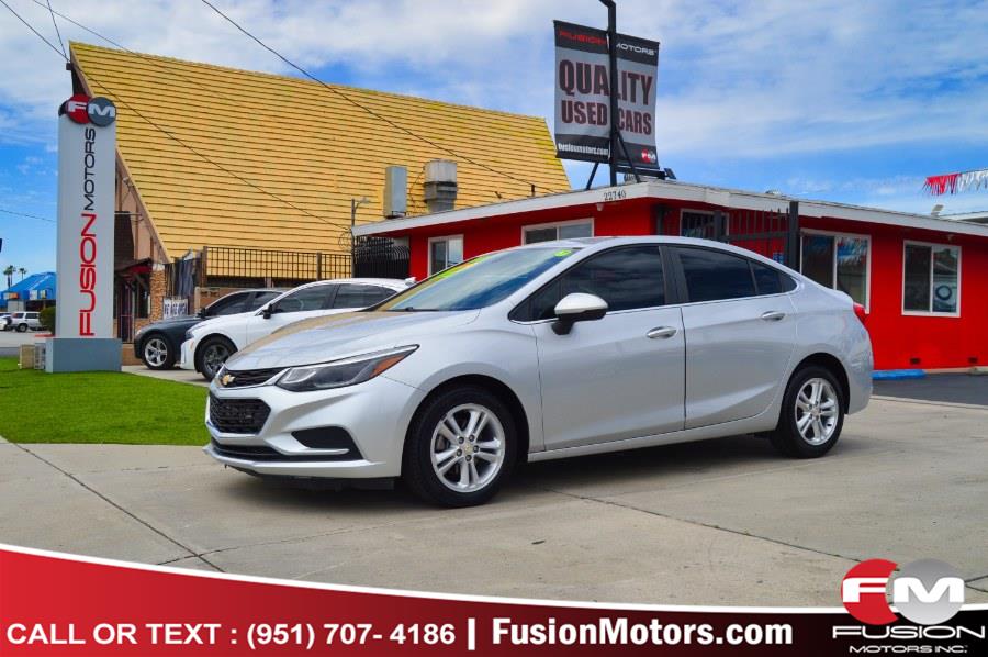 2018 Chevrolet Cruze 4dr Sdn 1.4L LT w/1SD, available for sale in Moreno Valley, California | Fusion Motors Inc. Moreno Valley, California