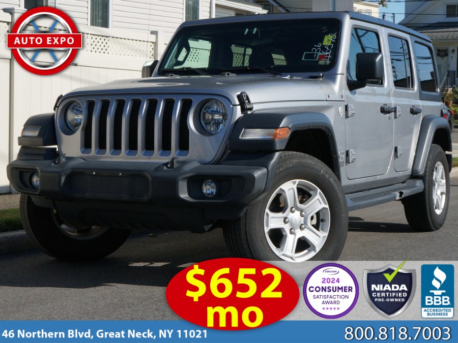 2020 Jeep Wrangler Unlimited Sport, available for sale in Great Neck, New York | Auto Expo Ent Inc.. Great Neck, New York