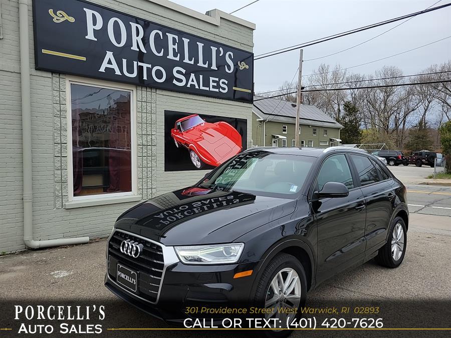 2017 Audi Q3 2.0 TFSI Premium quattro AWD, available for sale in West Warwick, Rhode Island | Porcelli's Auto Sales. West Warwick, Rhode Island