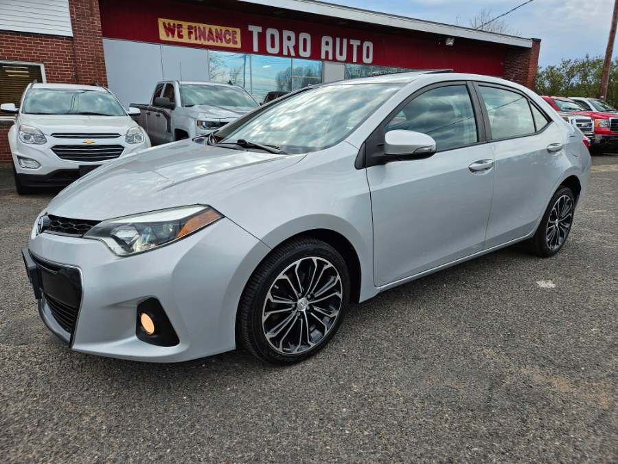 2015 Toyota Corolla Sport PKG Leather & Sunroof, available for sale in East Windsor, Connecticut | Toro Auto. East Windsor, Connecticut