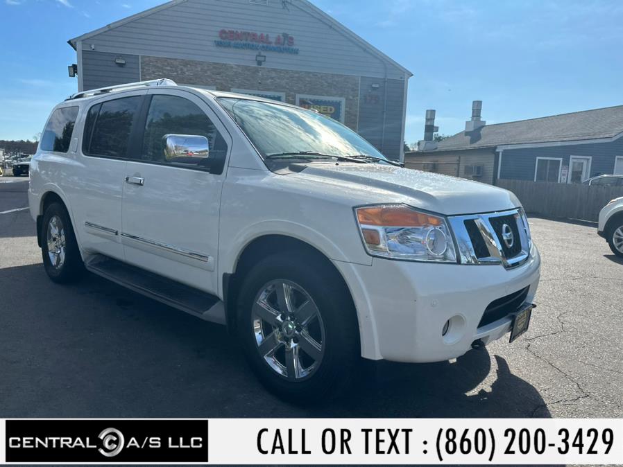 2010 Nissan Armada 4WD 4dr Platinum, available for sale in East Windsor, Connecticut | Central A/S LLC. East Windsor, Connecticut