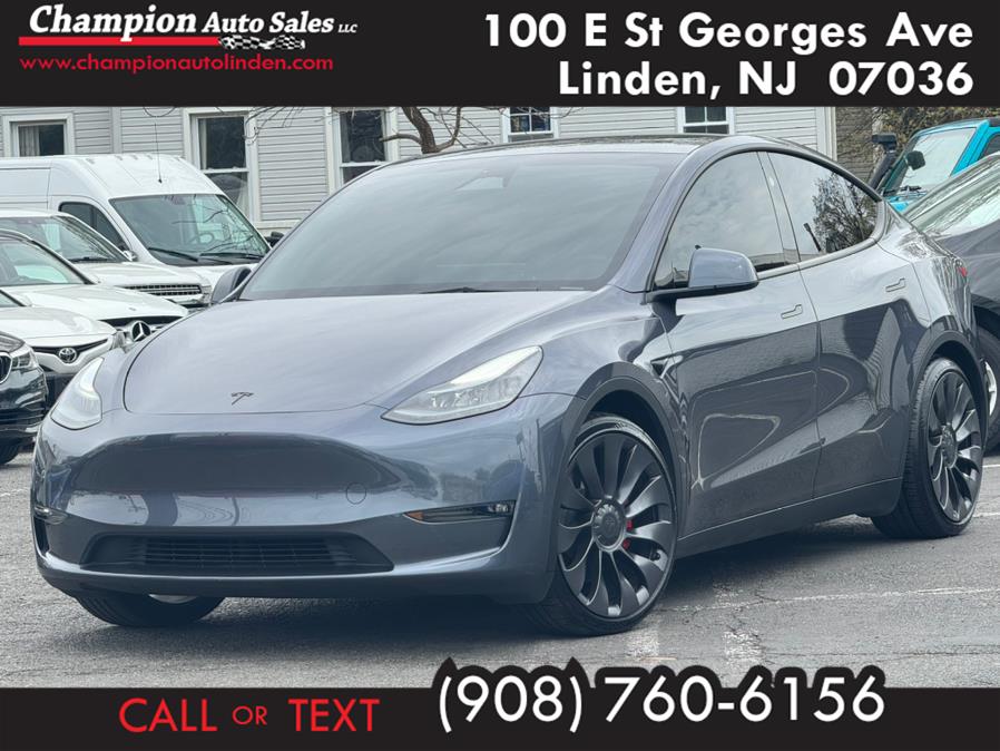 2023 Tesla Model Y Performance AWD, available for sale in Linden, New Jersey | Champion Used Auto Sales. Linden, New Jersey