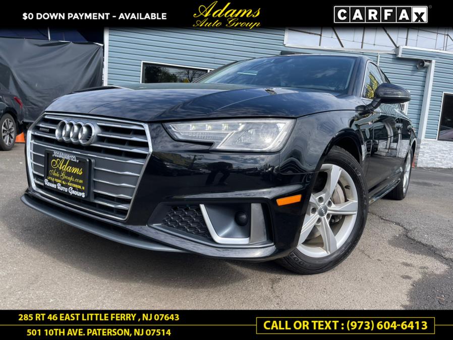 Used 2019 Audi A4 in Paterson, New Jersey | Adams Auto Group. Paterson, New Jersey
