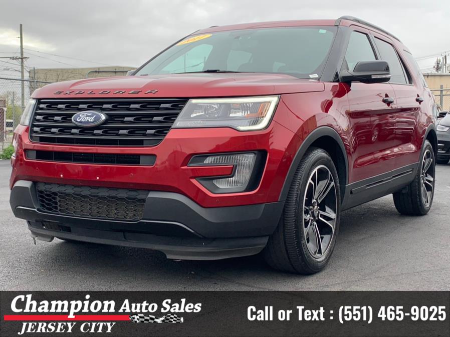 2017 Ford Explorer Sport 4WD, available for sale in Jersey City, New Jersey | Champion Auto Sales. Jersey City, New Jersey
