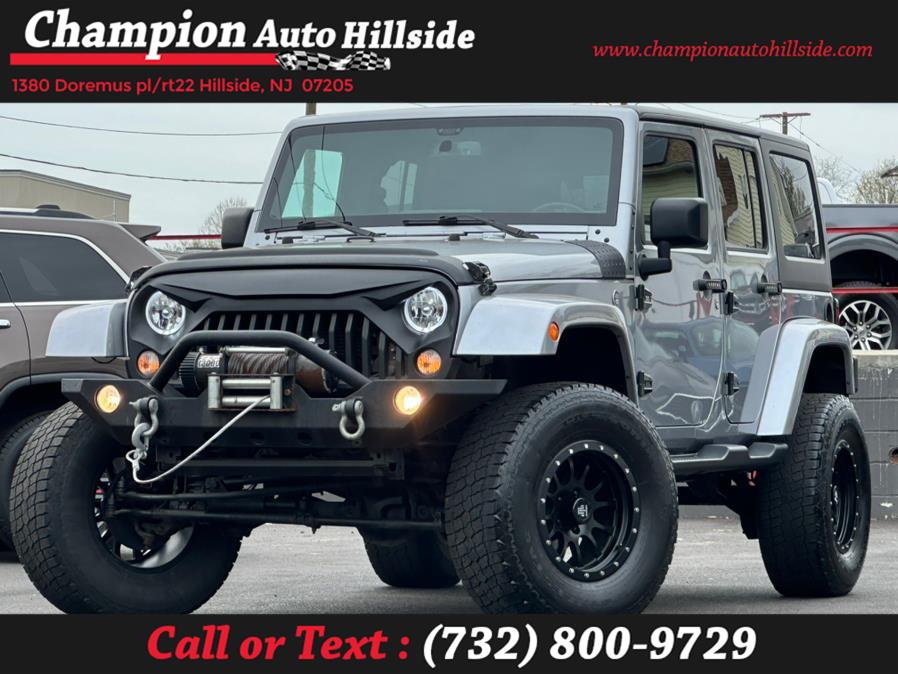 2018 Jeep Wrangler JK Unlimited Sahara 4x4, available for sale in Hillside, New Jersey | Champion Auto Hillside. Hillside, New Jersey